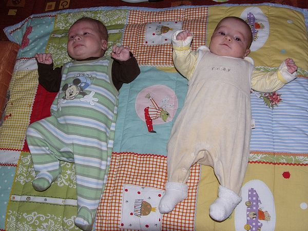 Esterka s Honzíkem Hruškou