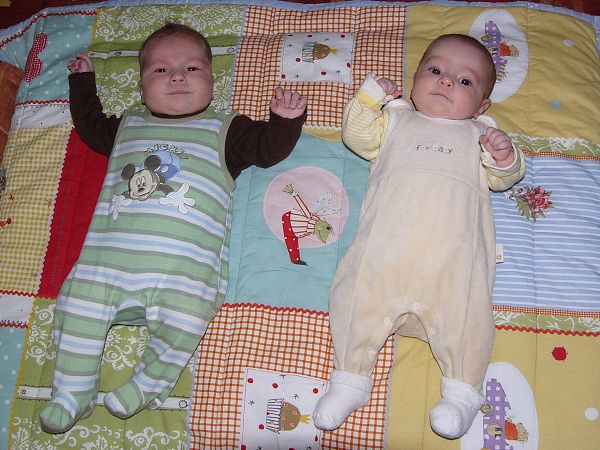 Esterka s Honzíkem Hruškou