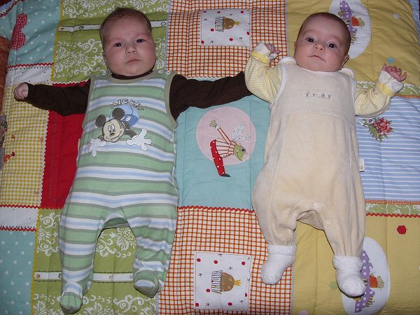 Esterka s Honzíkem Hruškou