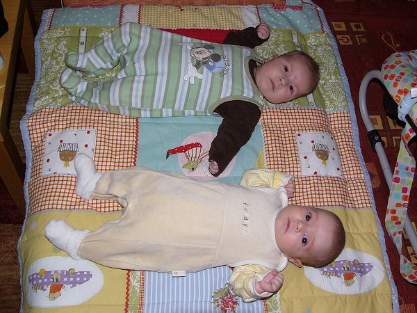 Esterka s Honzíkem Hruškou