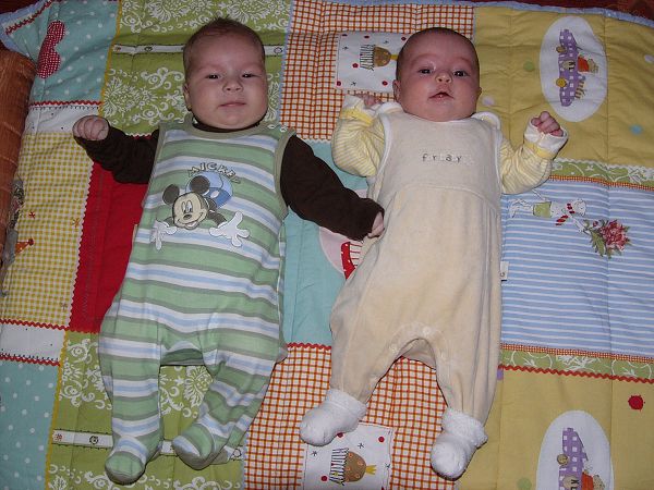 Esterka s Honzíkem Hruškou