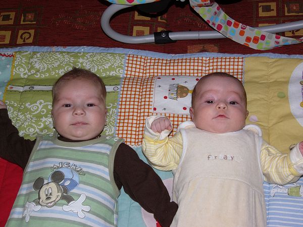 Esterka s Honzíkem Hruškou