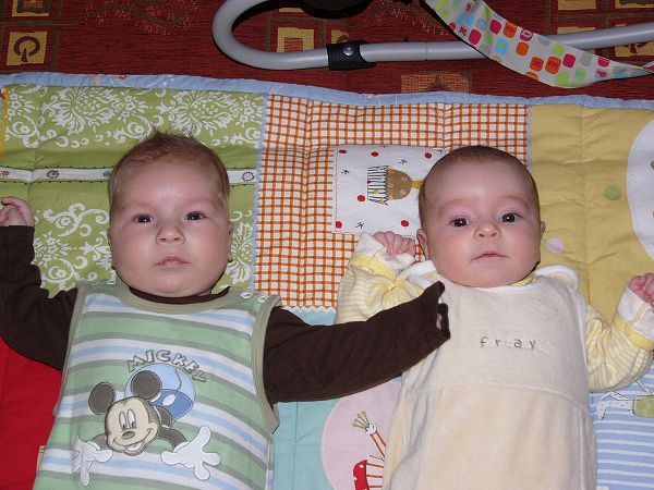 Esterka s Honzíkem Hruškou