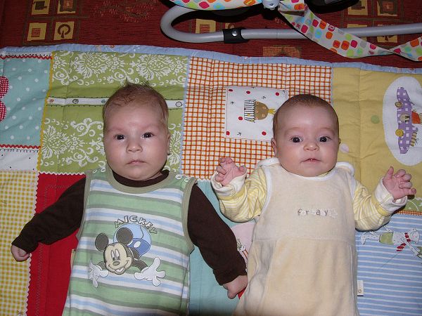 Esterka s Honzíkem Hruškou